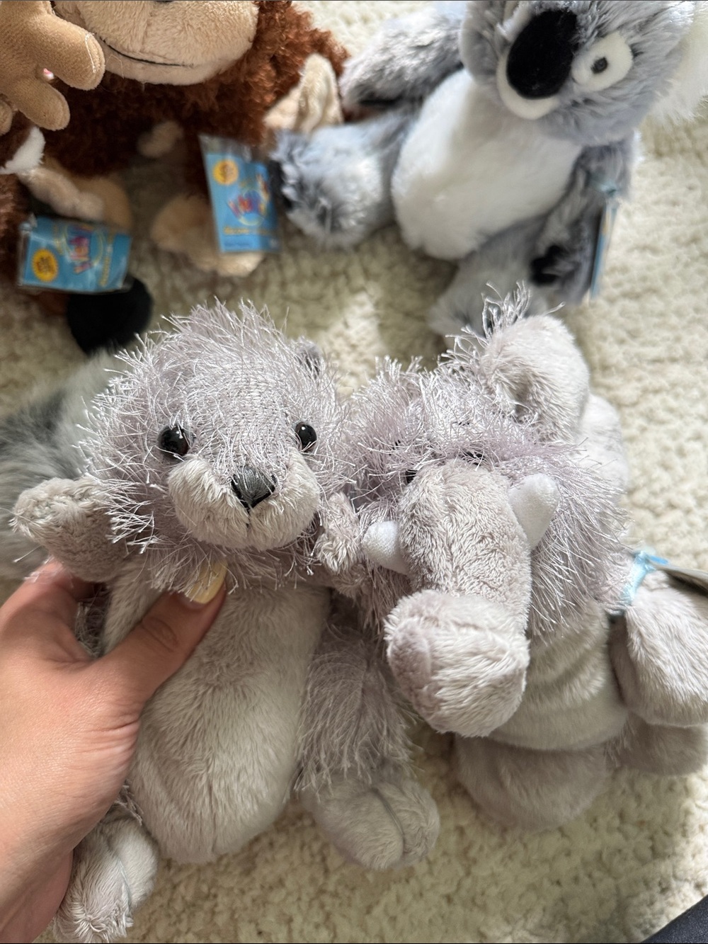NWT Webkinz 5 Animal Toys - Gray and Brown Assorted - Picture 2 of 4